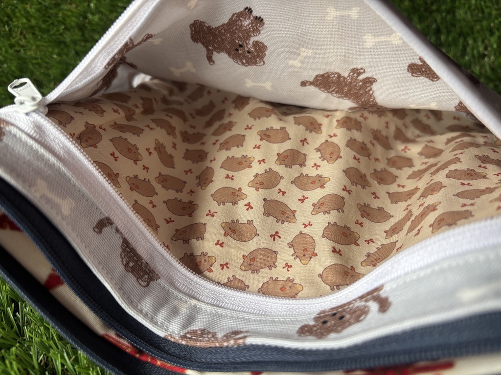 コインスルー財布付きショルダーバッグ