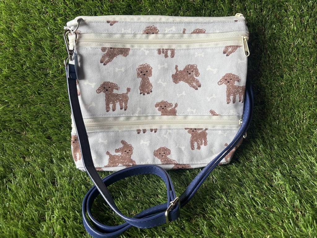 コインスルー財布付きショルダーバッグ