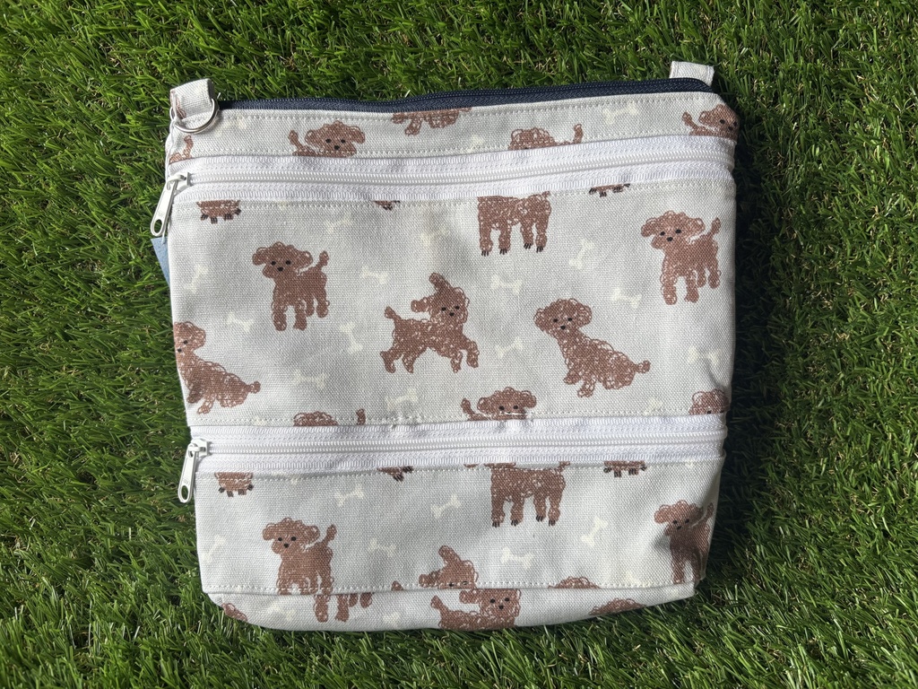 コインスルー財布付きショルダーバッグ