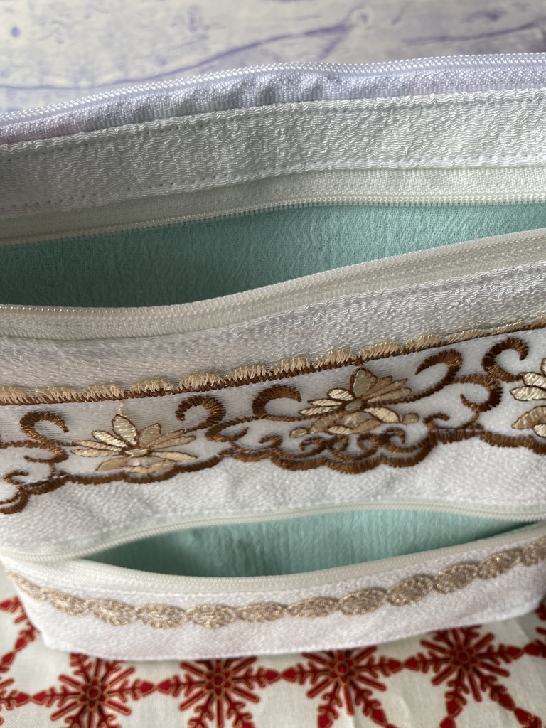 コインスルー財布付きショルダーバッグ