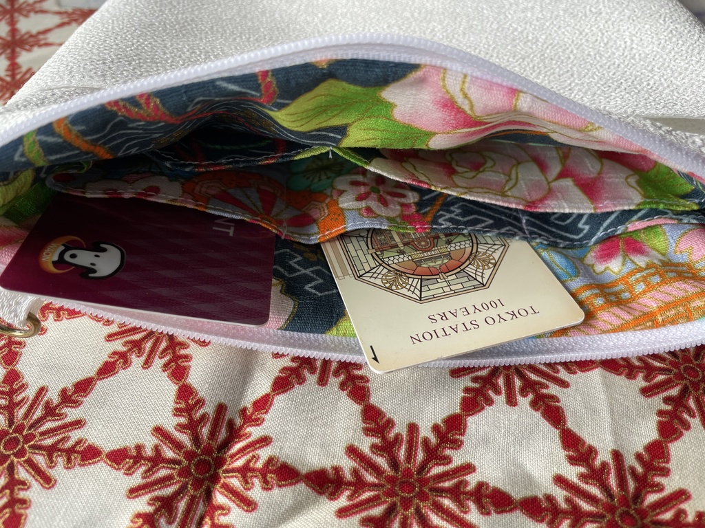 コインスルー財布付きショルダーバッグ