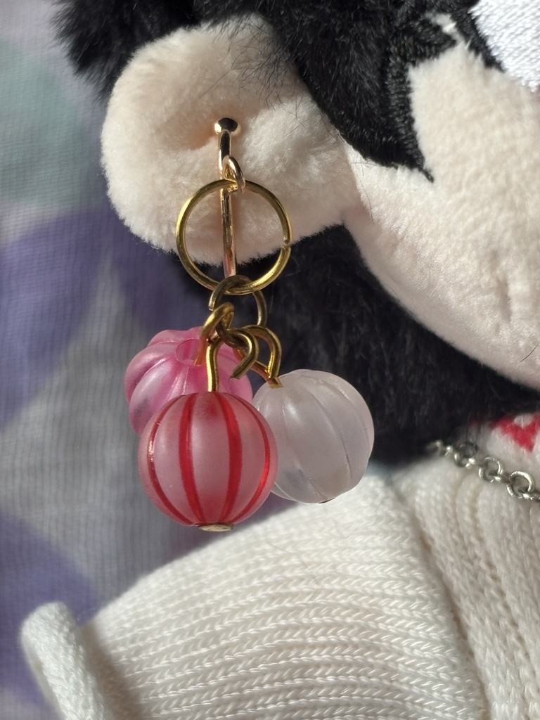 ぬいぐるみ用イヤーカフ カラフル