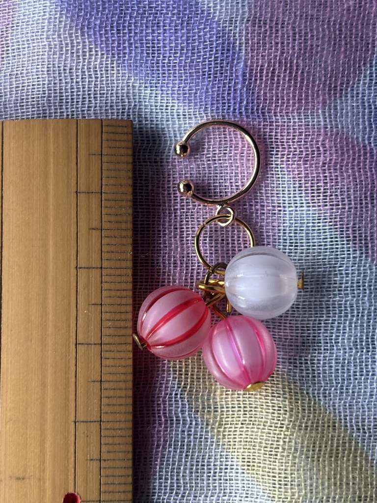 ぬいぐるみ用イヤーカフ カラフル