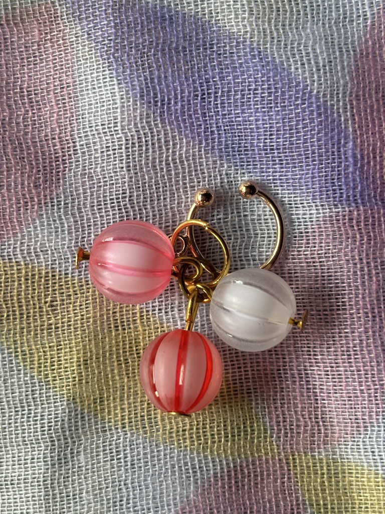 ぬいぐるみ用イヤーカフ カラフル