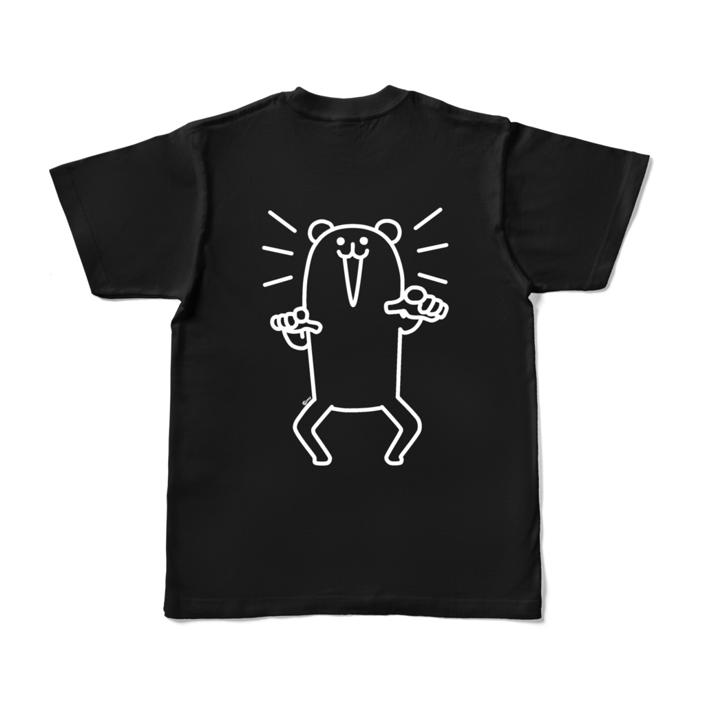 【両面】ろんぐまTシャツ