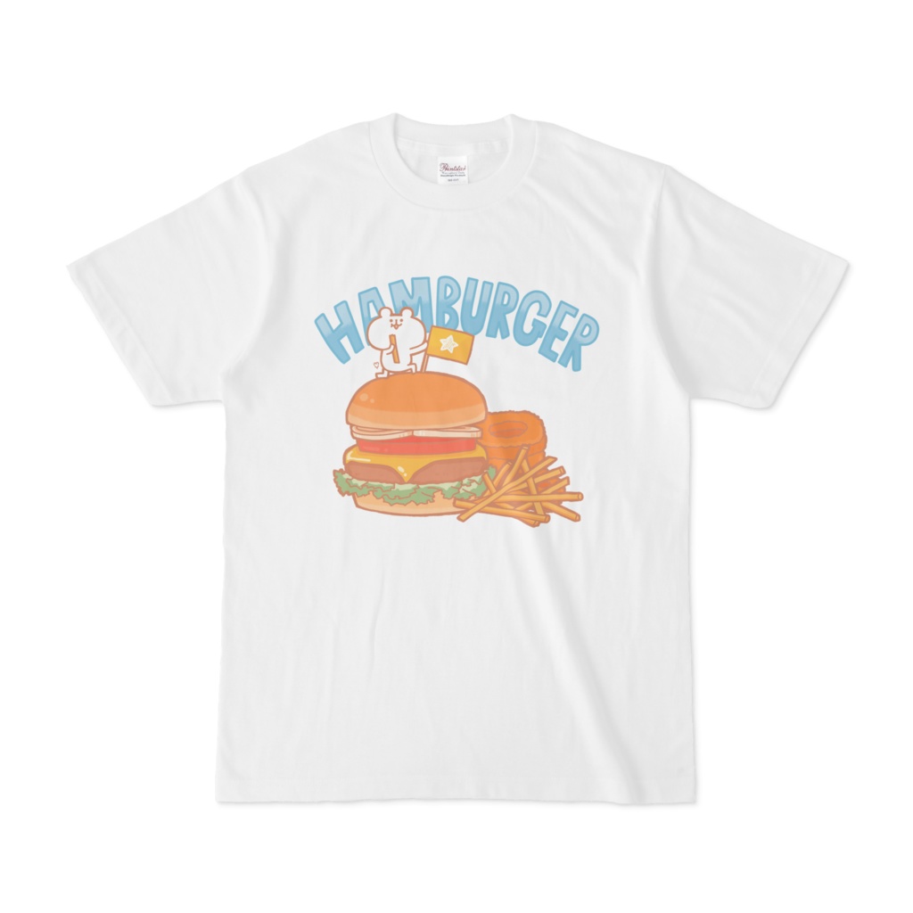 ハンバーガーTシャツゆるくまさん