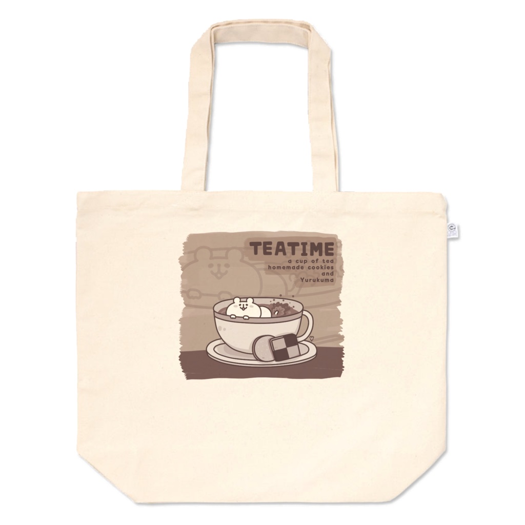 TEATIMEトートバッグゆるくまさ