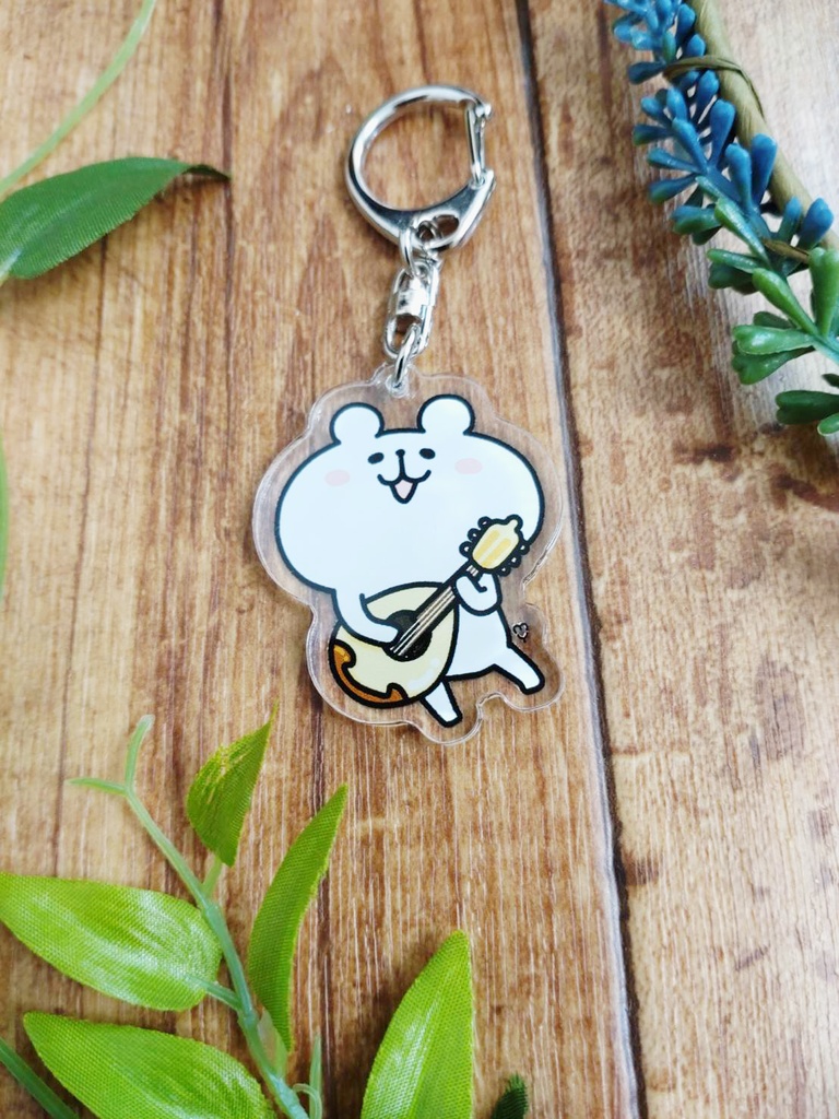 マンドリンアクリルキーホルダー