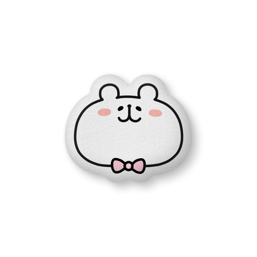 ゆるくまさんフェイスクッション