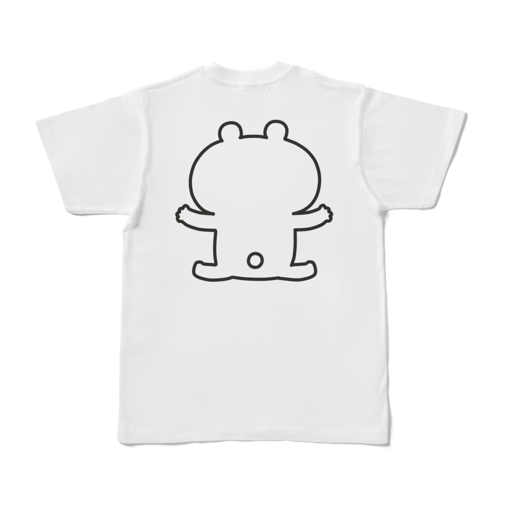 ゆるくまさんおんぶTシャツ