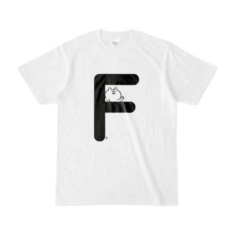 「D」「E」「F」ゆるくま文字Tシャツ