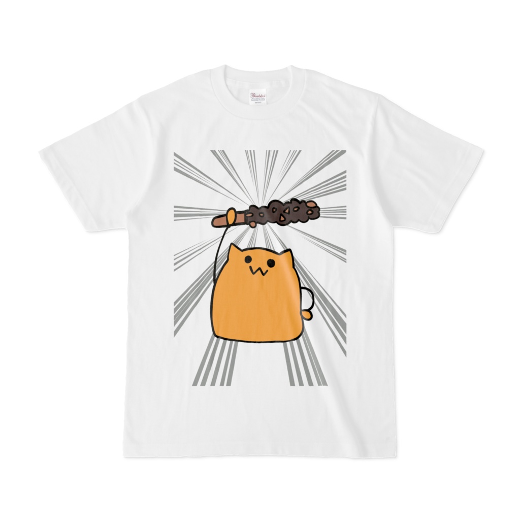 鬼?にゃんぷっぷーTシャツ