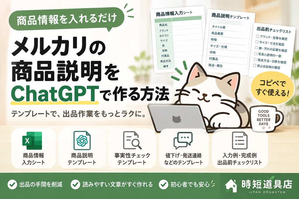 メルカリ出品作成キット