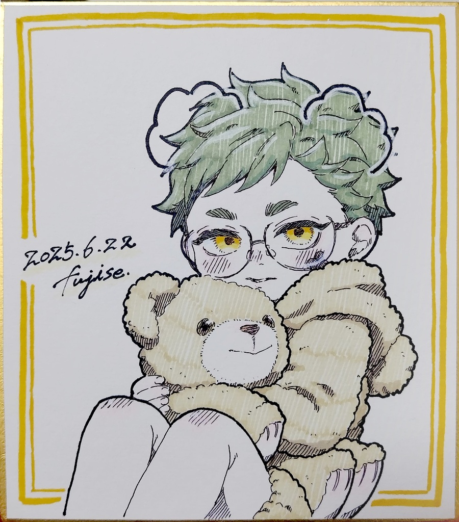 ミニ色紙　(リアル寄り①)