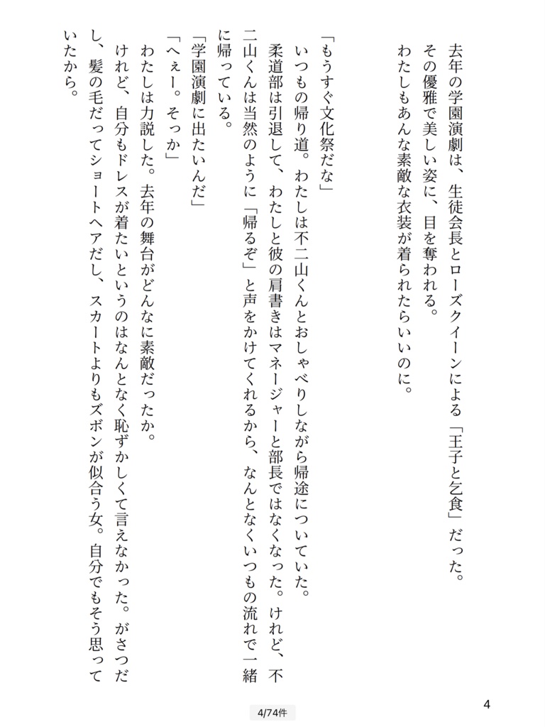 お姫様になりたかった。