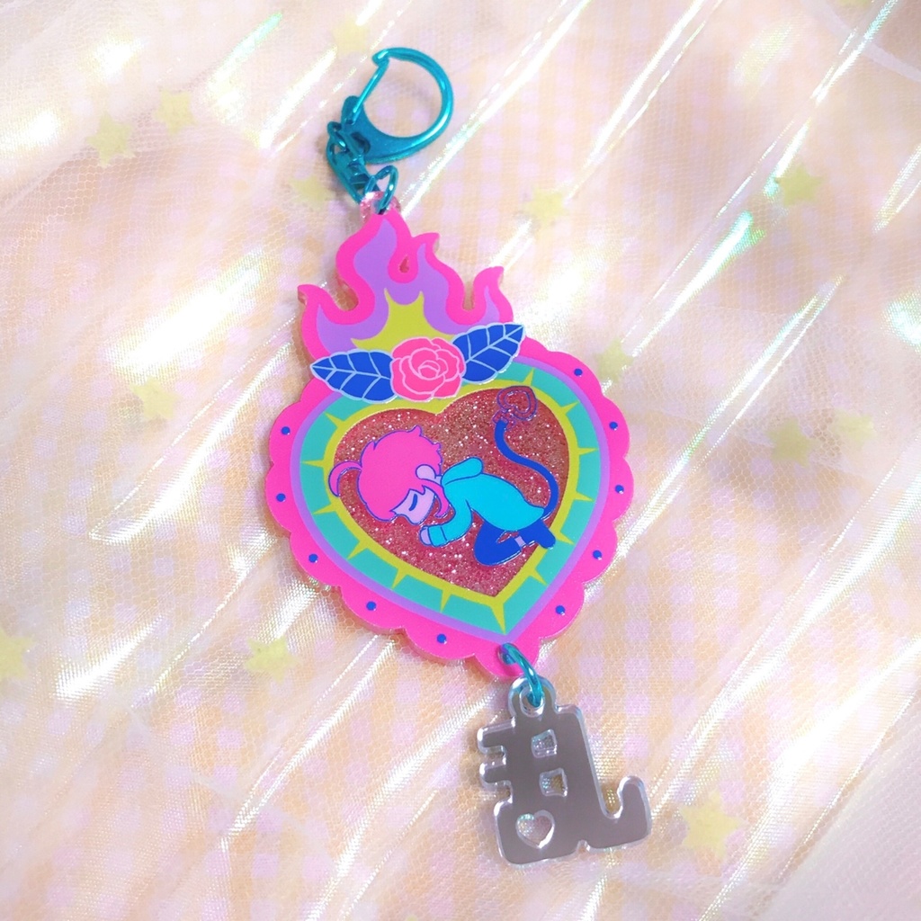 キラキラアクキー