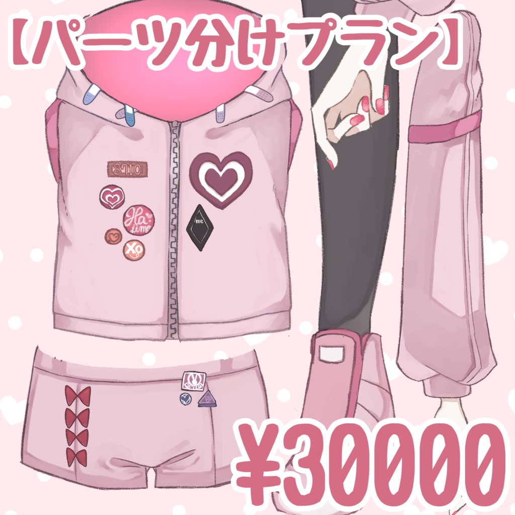 パーツ分けプラン