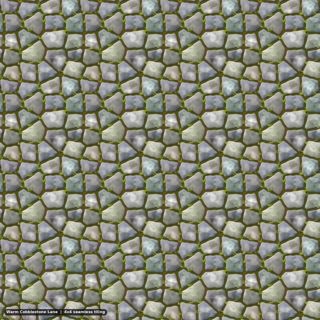 Village & Medieval Habitats Texture Pack - 100 Stylised PBR Materials