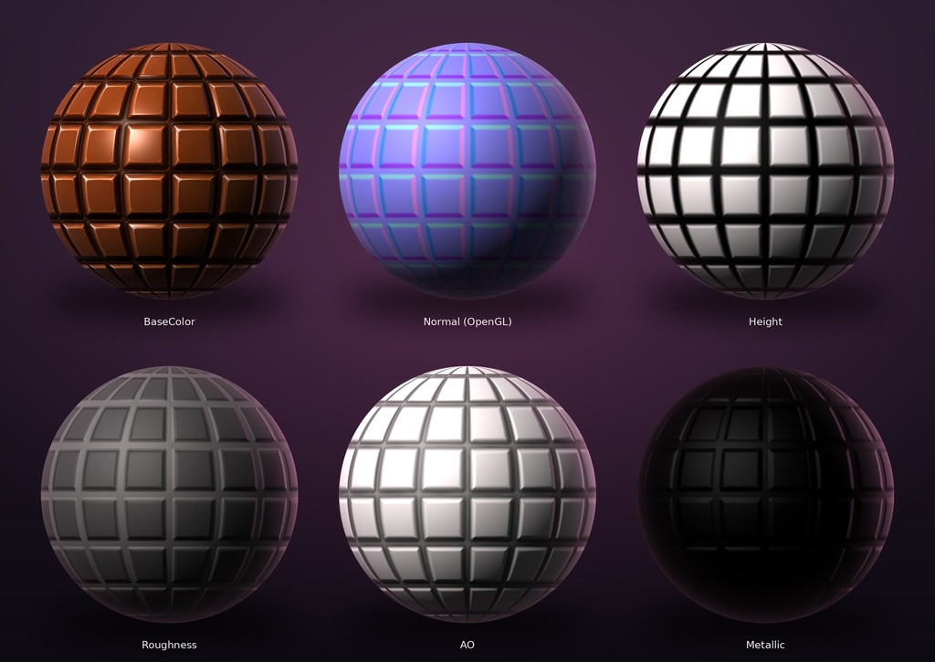 Sweet Shop Surfaces Texture Pack - 10 Stylised PBR Materials