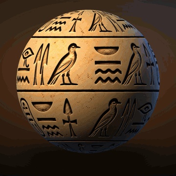 Ancient Egyptian Tomb Surfaces Texture Pack - 10 Stylised PBR Materials