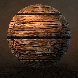 Wild West Frontier Town Texture Pack - 10 Stylised PBR Materials