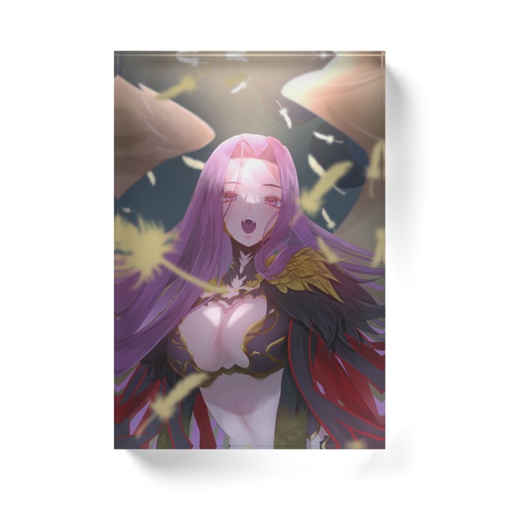 ゴルゴーンアクリルブロック