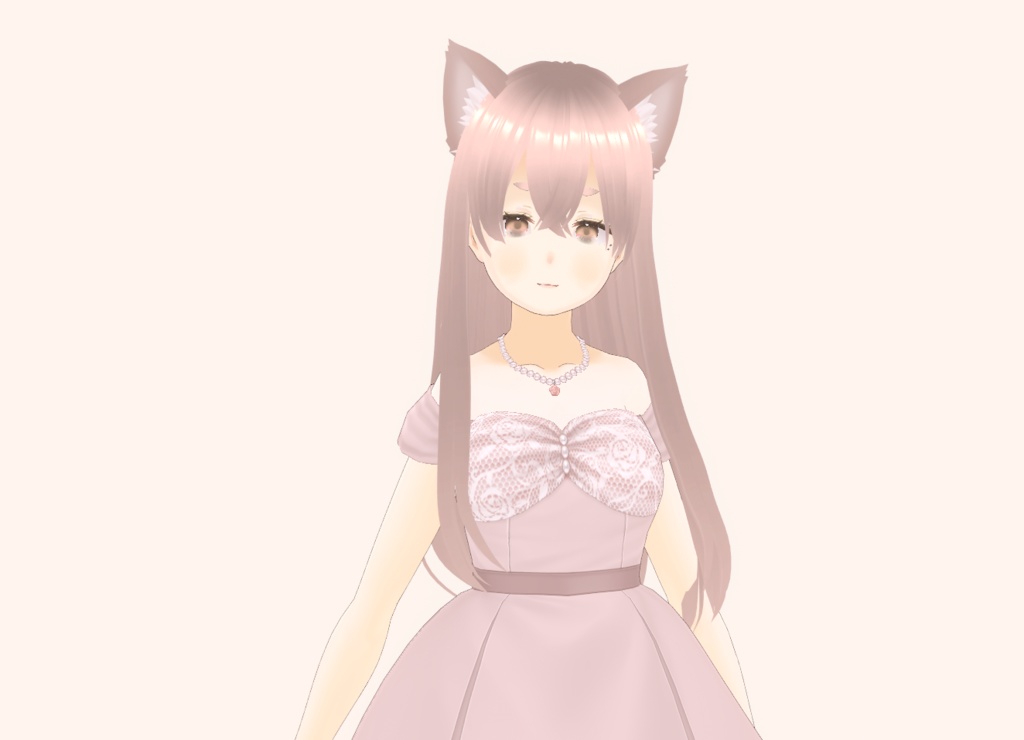 かわいい女の子の髪型セット　前髪・後ろ髪