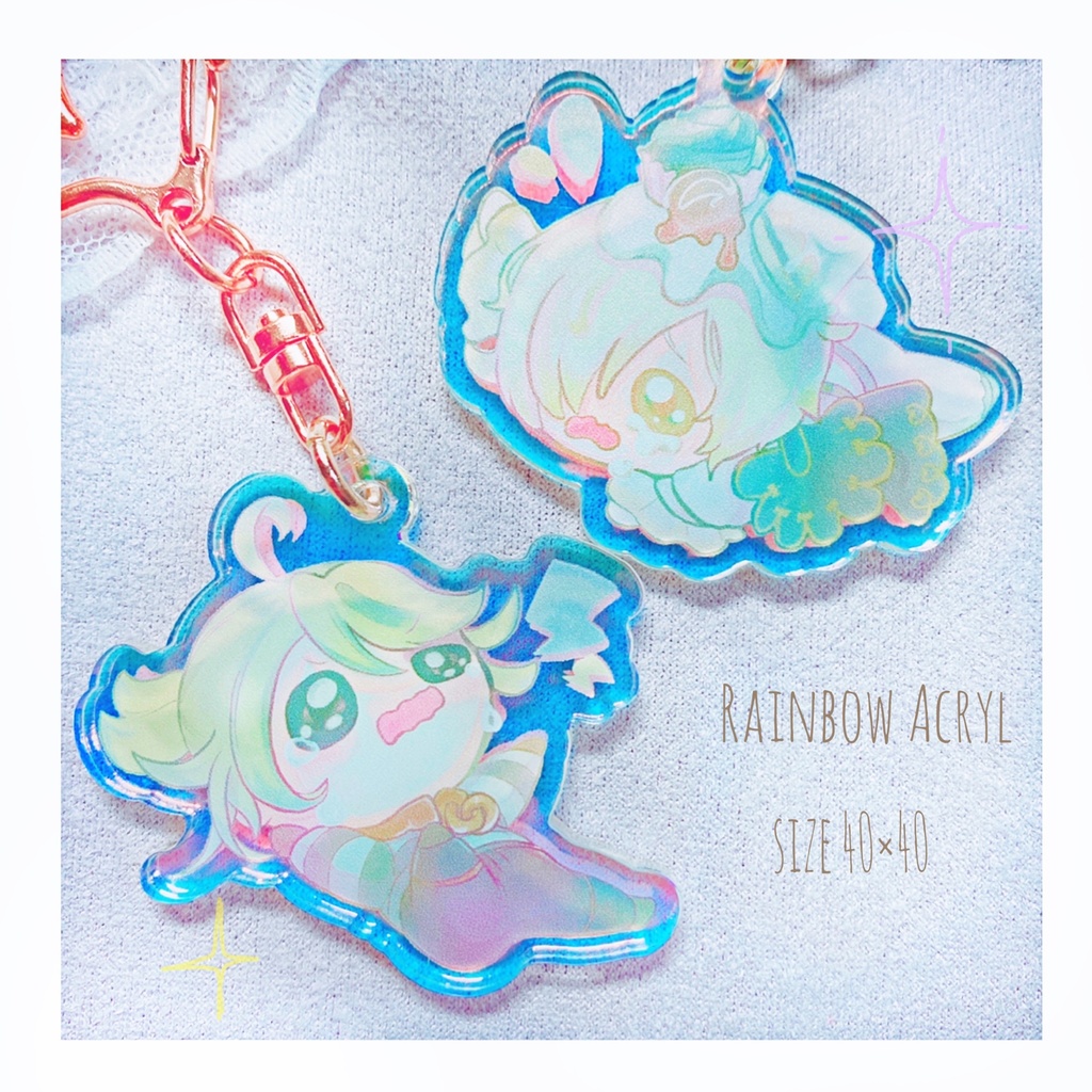 やだやだ!アクキー 墓守・囚人(チーズ・緑のパン)