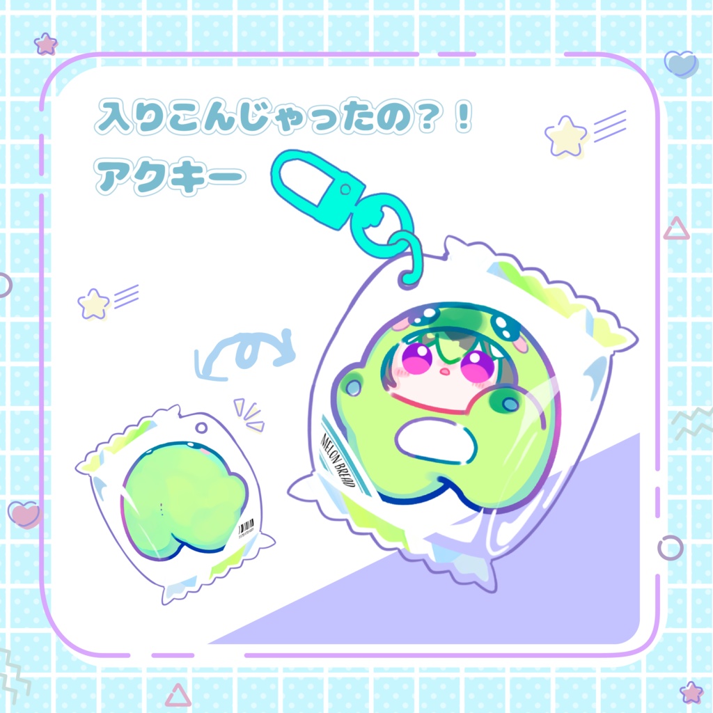 入りこんじゃったの？！アクキー