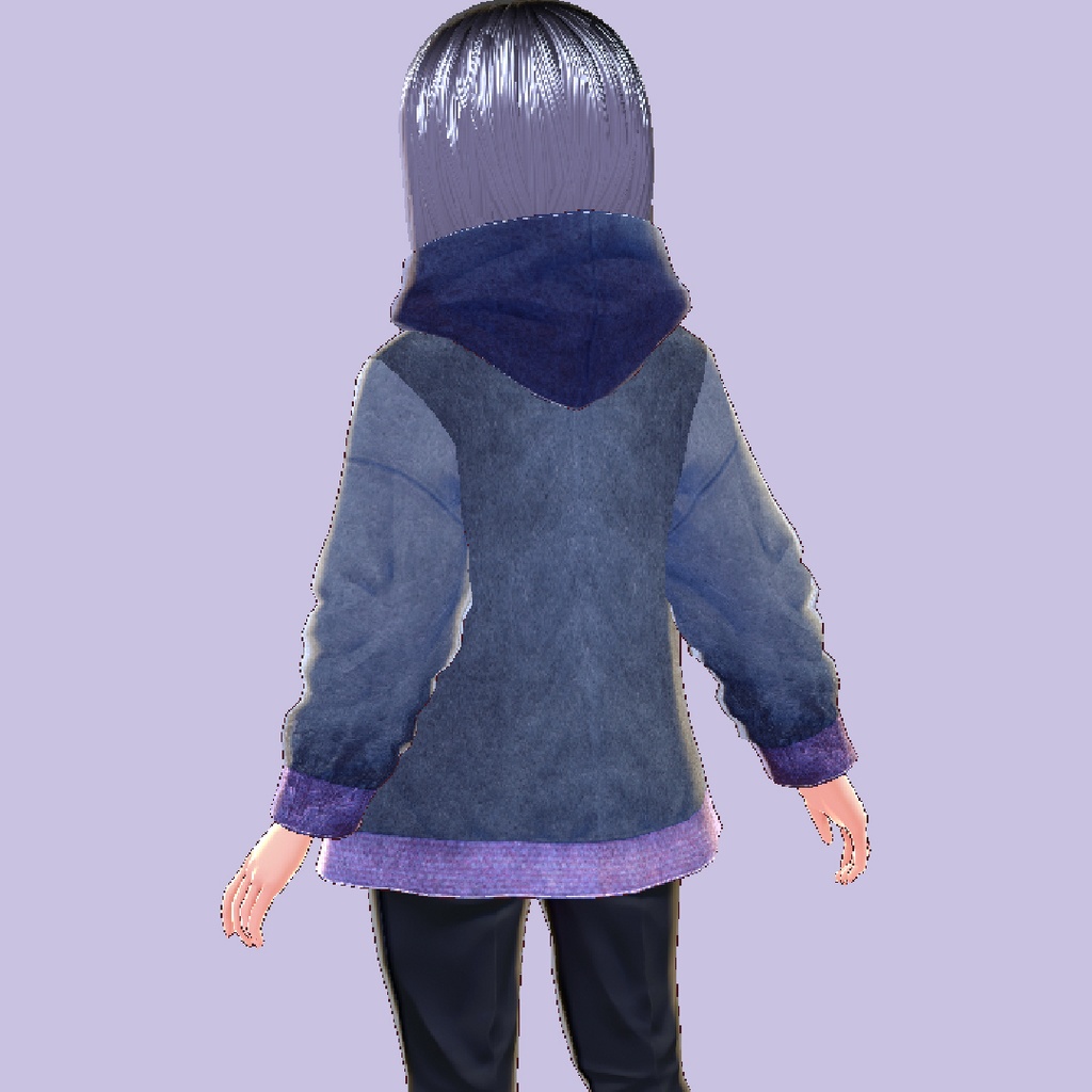 【無料版有】denim_star_Hoodie