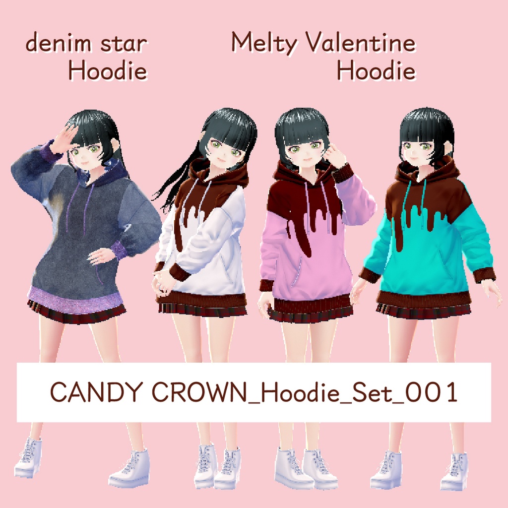 CANDY CROWN_Hoodie_Set_001