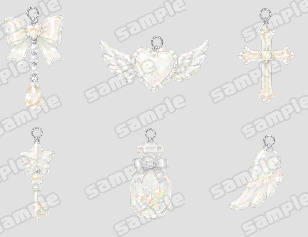黒ネイル♡手素材セット 全48種+おまけ【透過PNG】