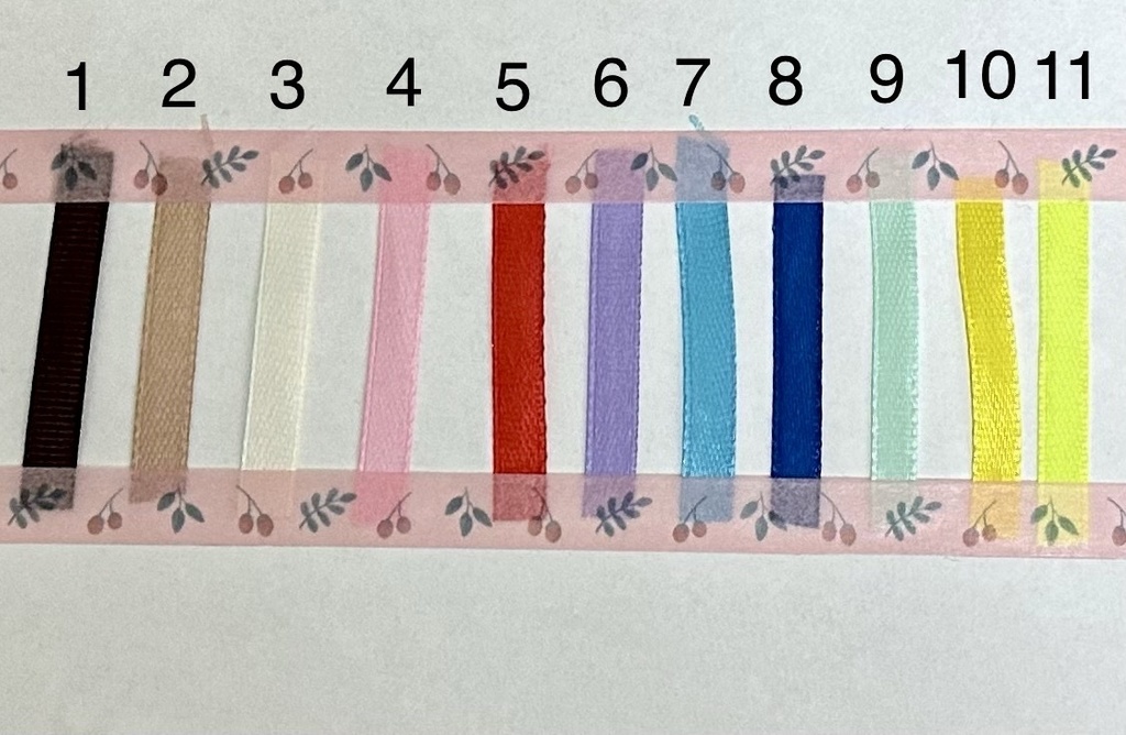 リボン色オーダーカンカン帽(単品)※別途料金にてうさ耳オプション追加可能