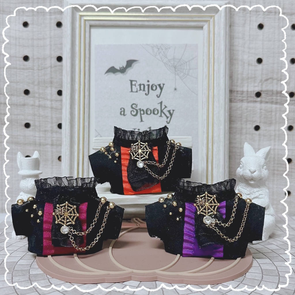 🕸蜘蛛の巣フリルシャツ