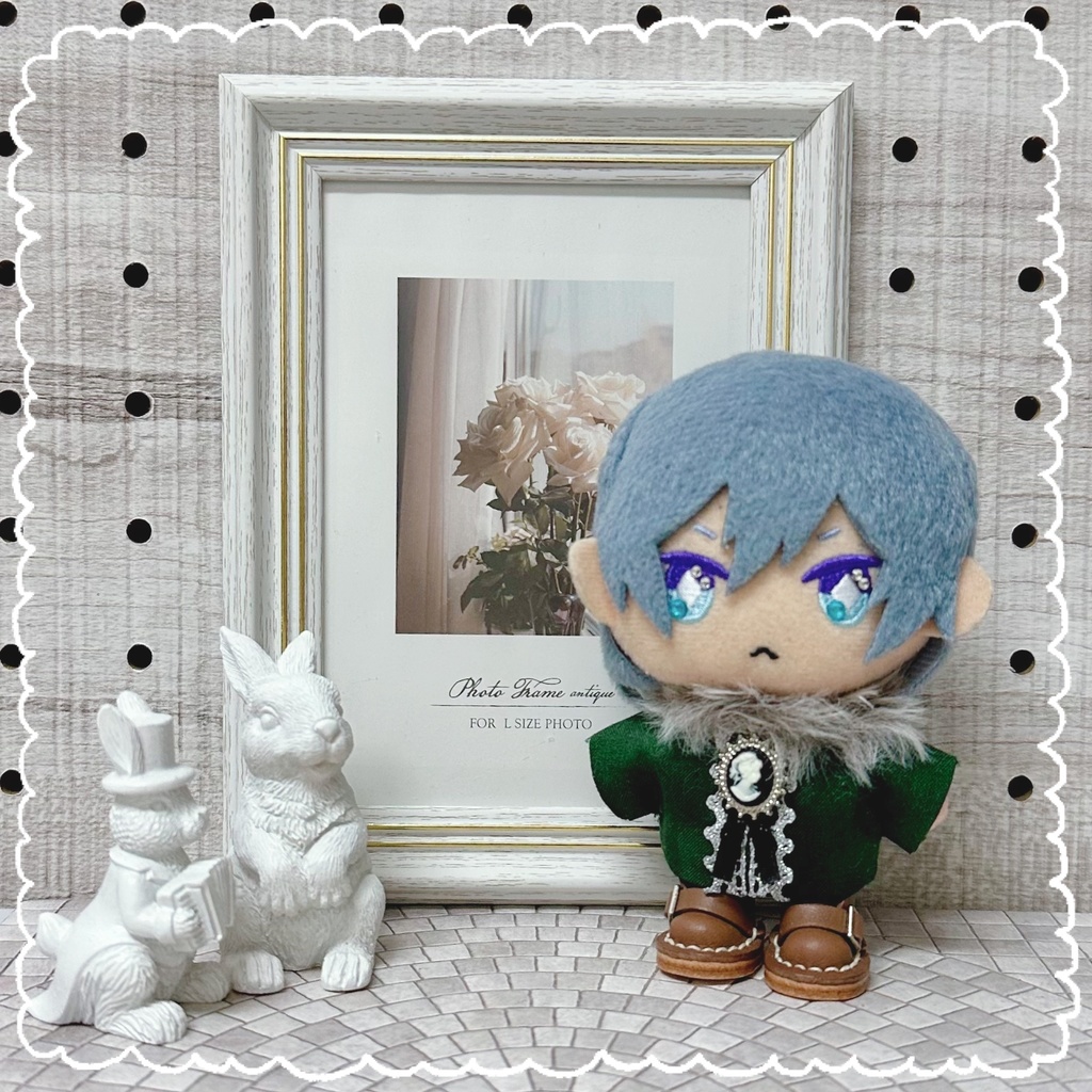 おめかしファー襟ブラウス