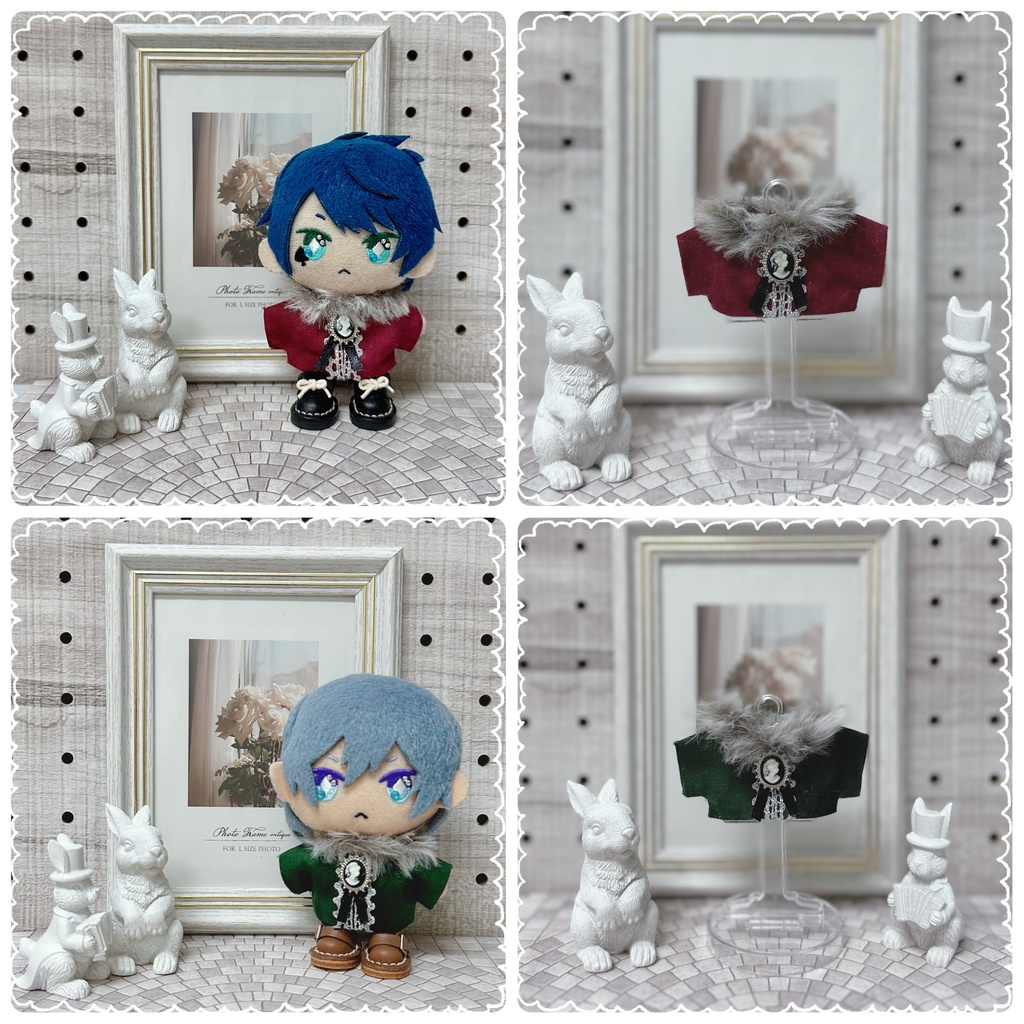 おめかしファー襟ブラウス 