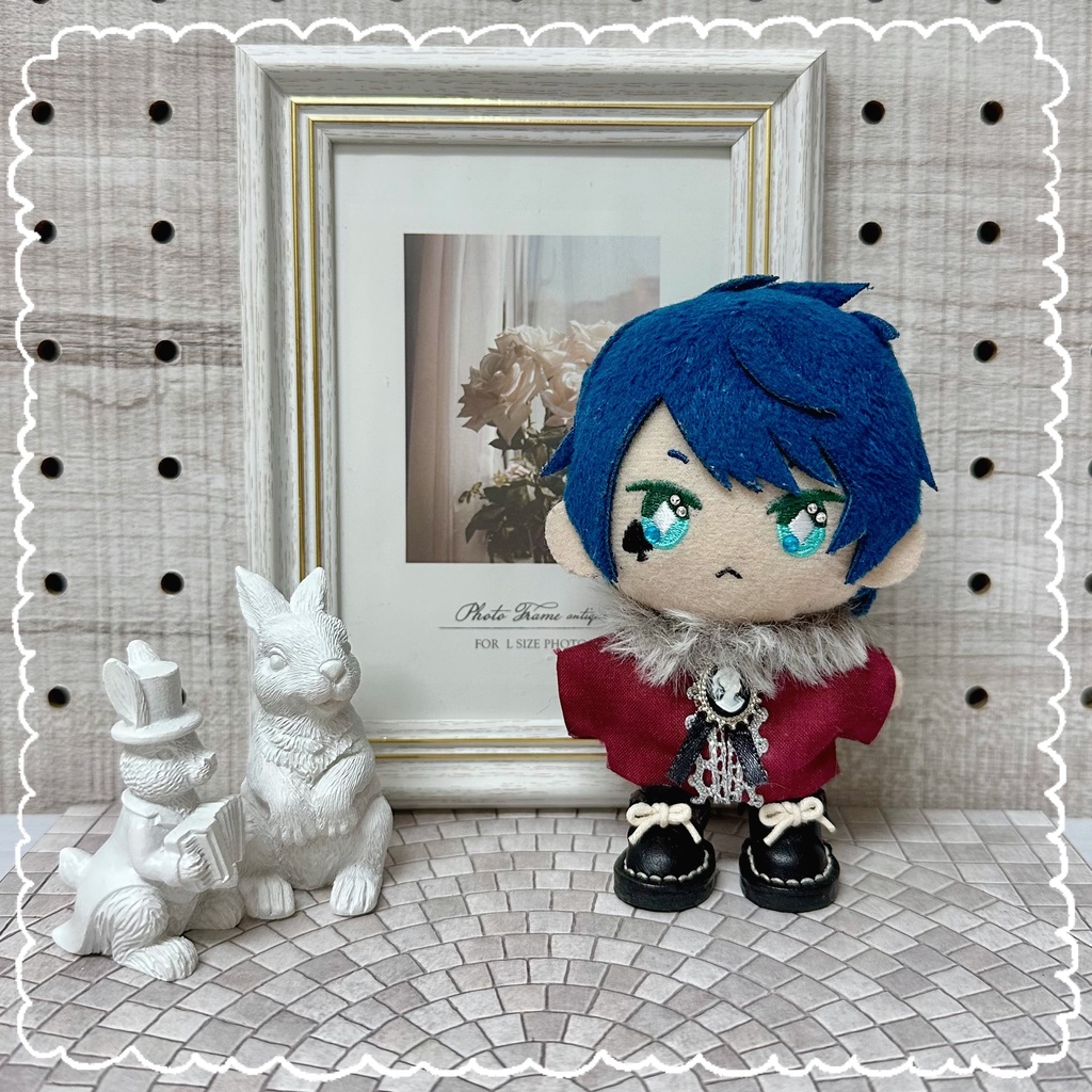 おめかしファー襟ブラウス