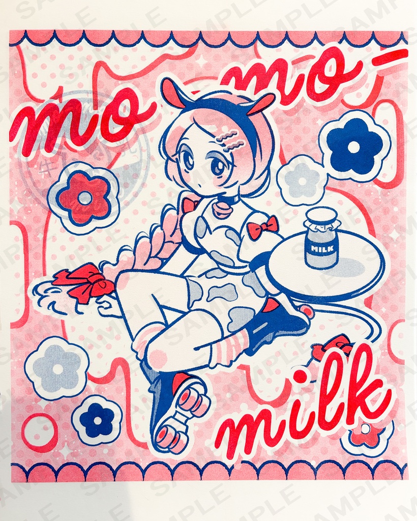 mo-mo-milk リソグラフ