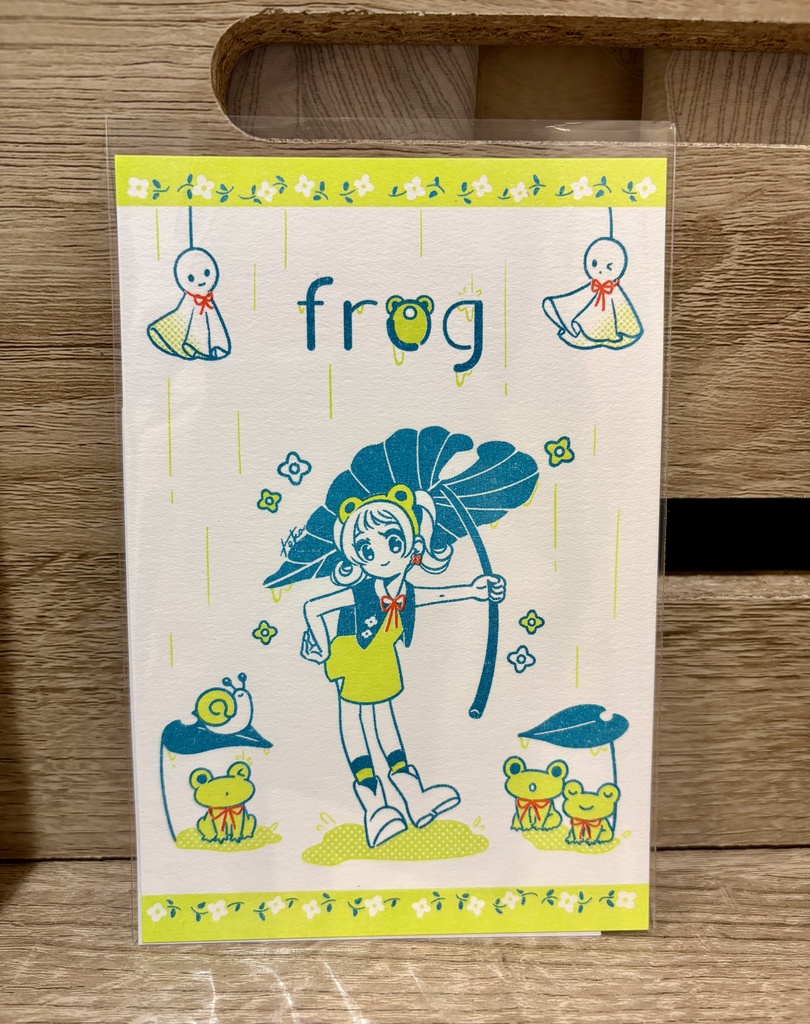 レトロ印刷×ロフトコラボ　リソグラフポストカード