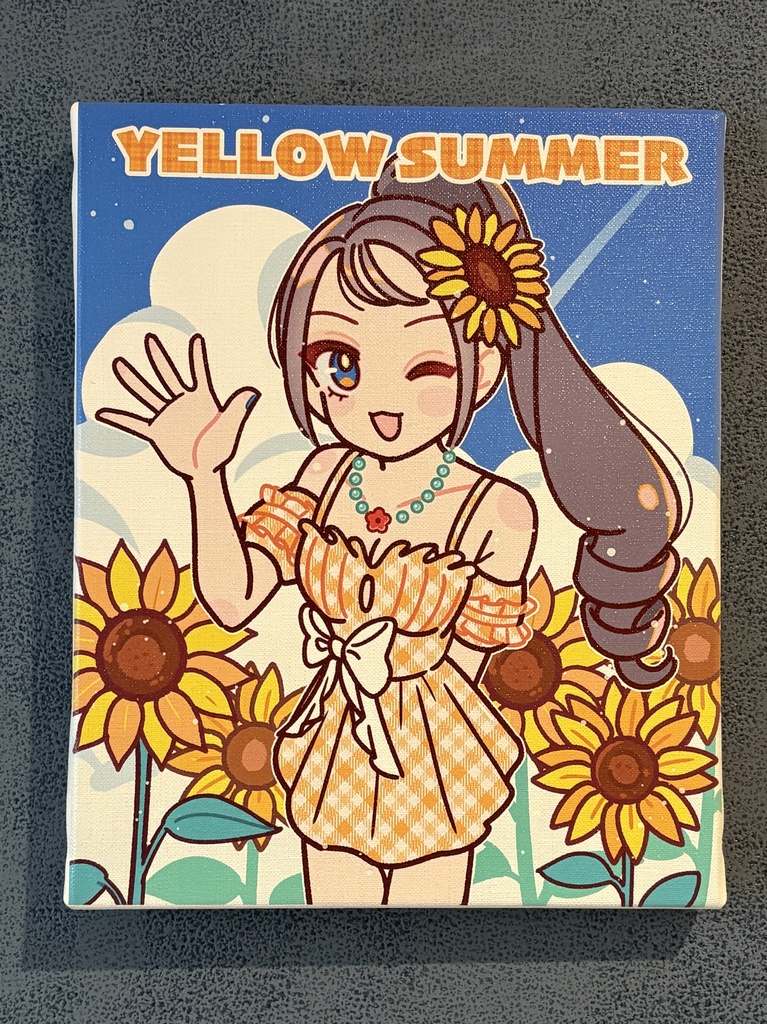 F3キャンバスプリント　YELLOW SUMMER
