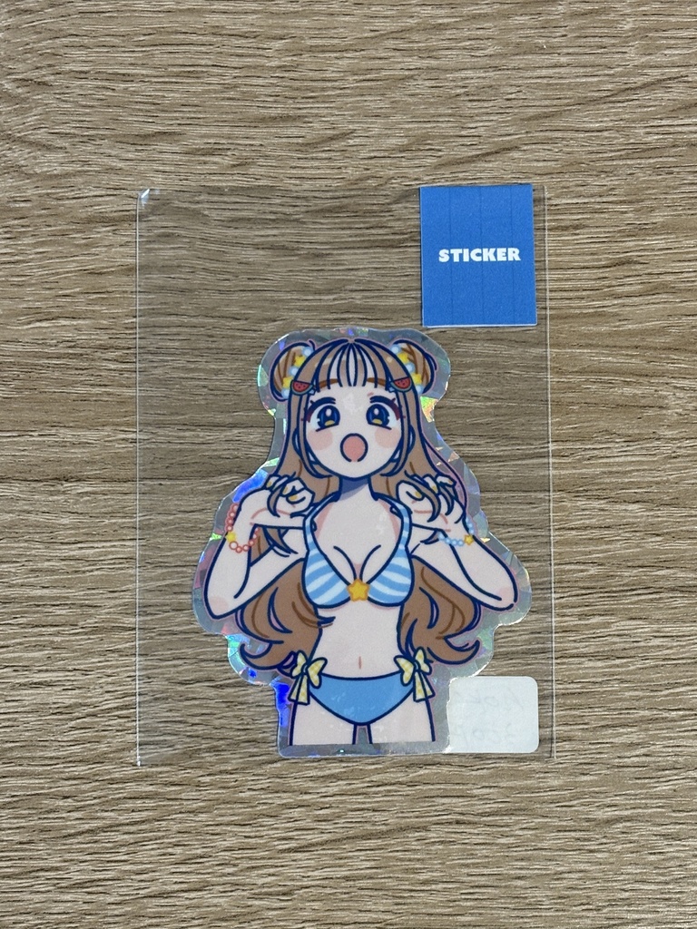 BLUE SUMMER ステッカー
