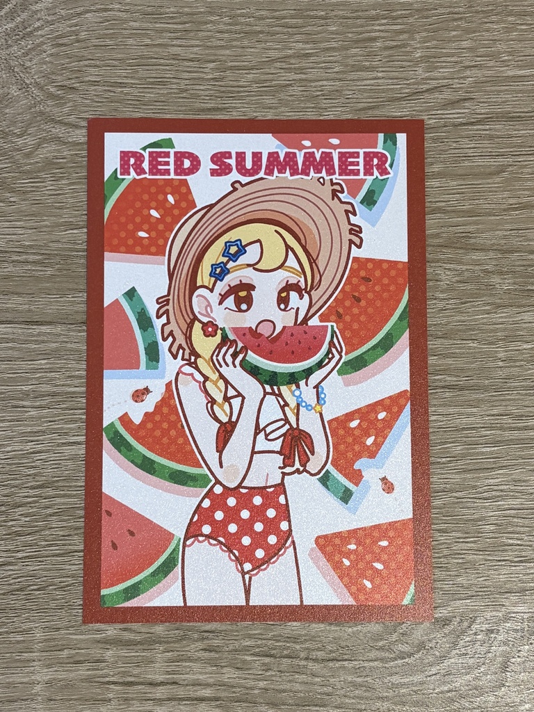 RED SUMMER ポストカード