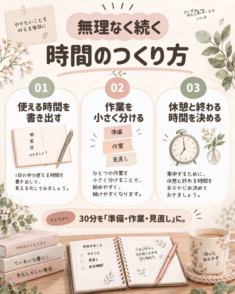 Canva編集可能。在宅ワーク用Instagramテンプレート10枚セット