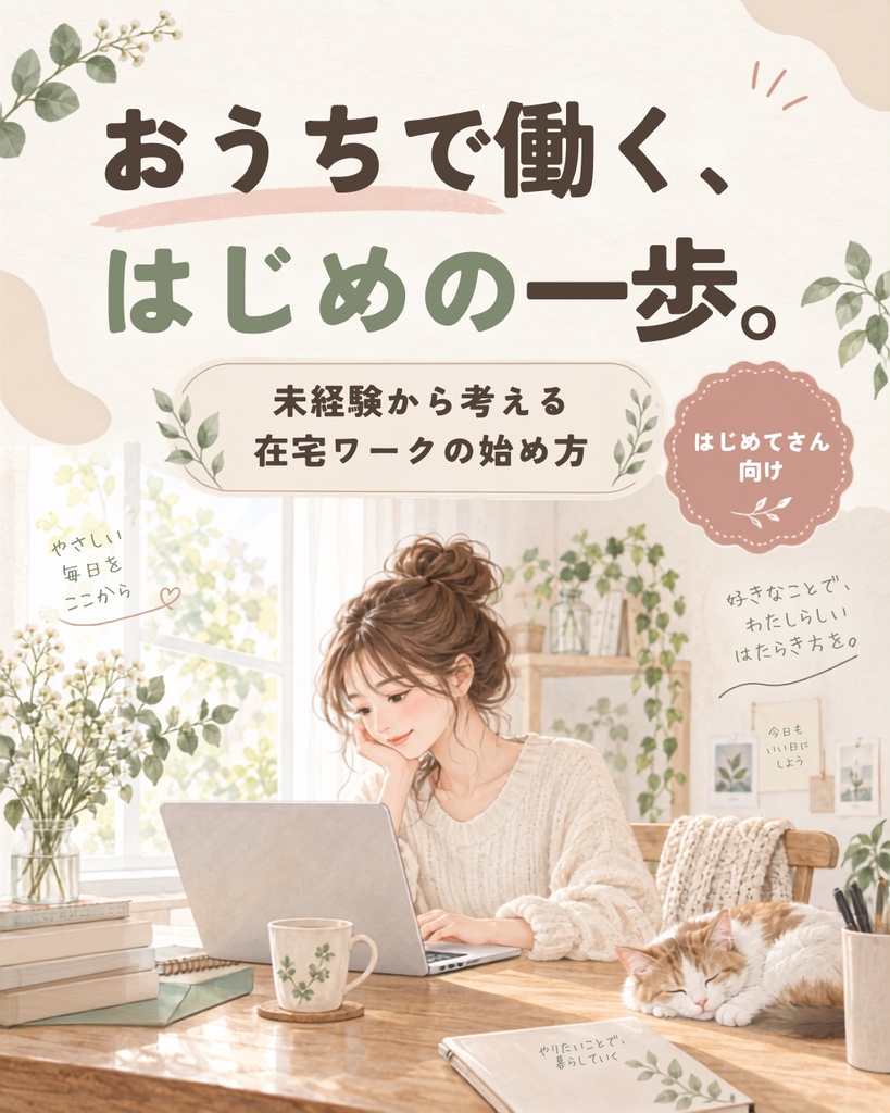 Canva編集可能。在宅ワーク用Instagramテンプレート10枚セット