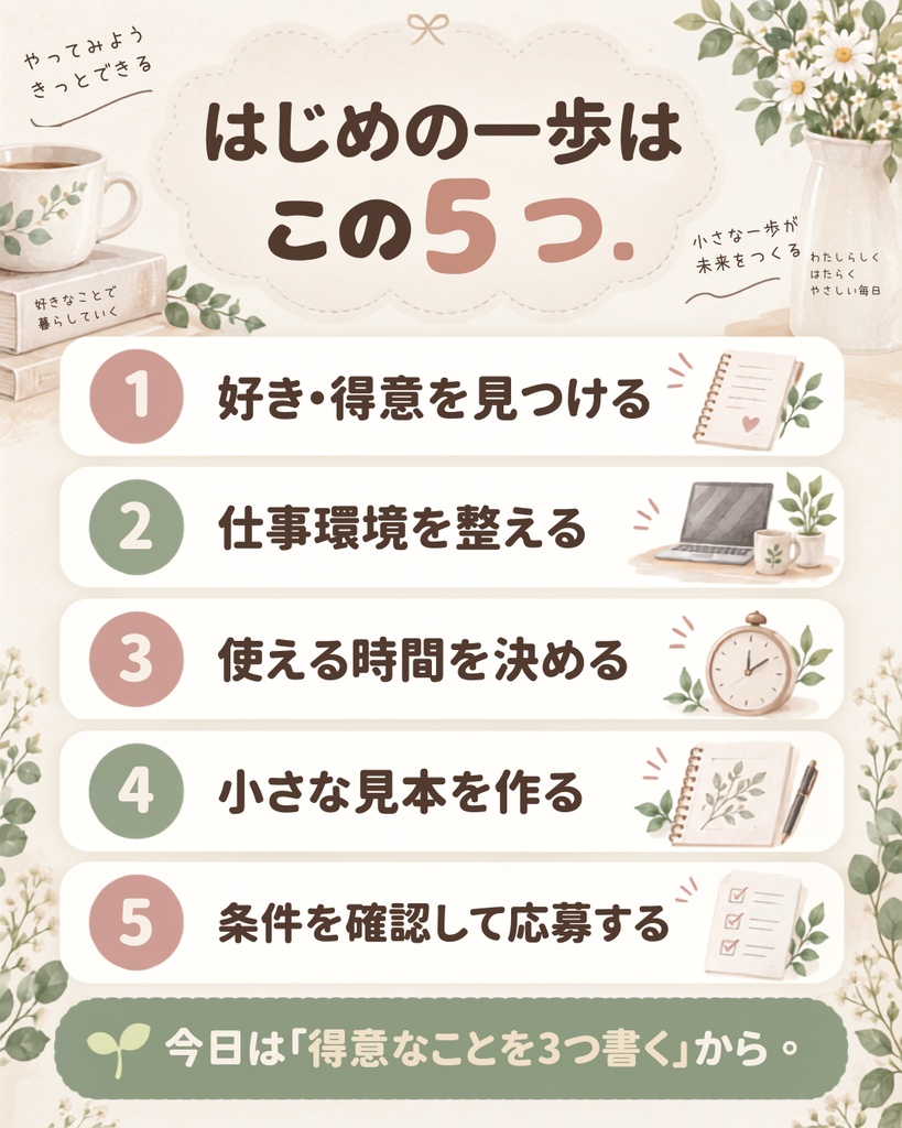 Canva編集可能。在宅ワーク用Instagramテンプレート10枚セット