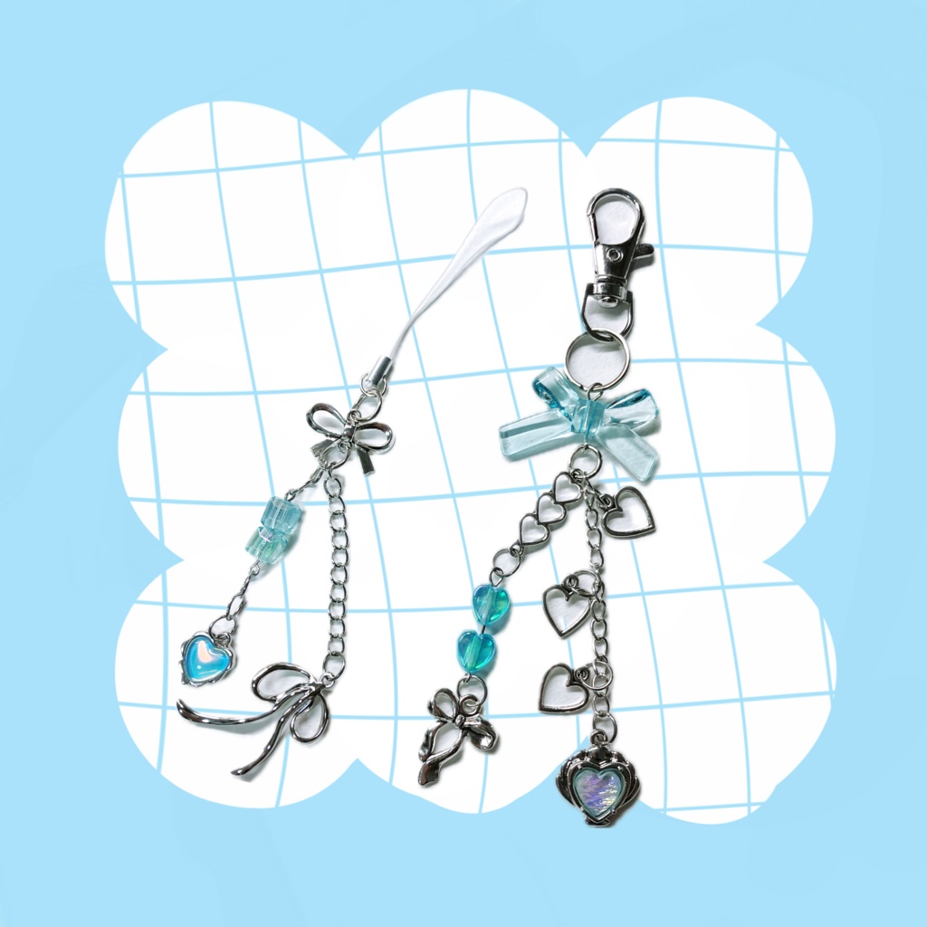 【推し活】ビーズストラップ ！ペンライトカラー / バッグチャーム　