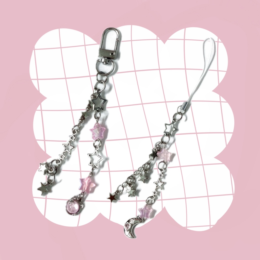 【推し活】ビーズストラップ ！ペンライトカラー / バッグチャーム　