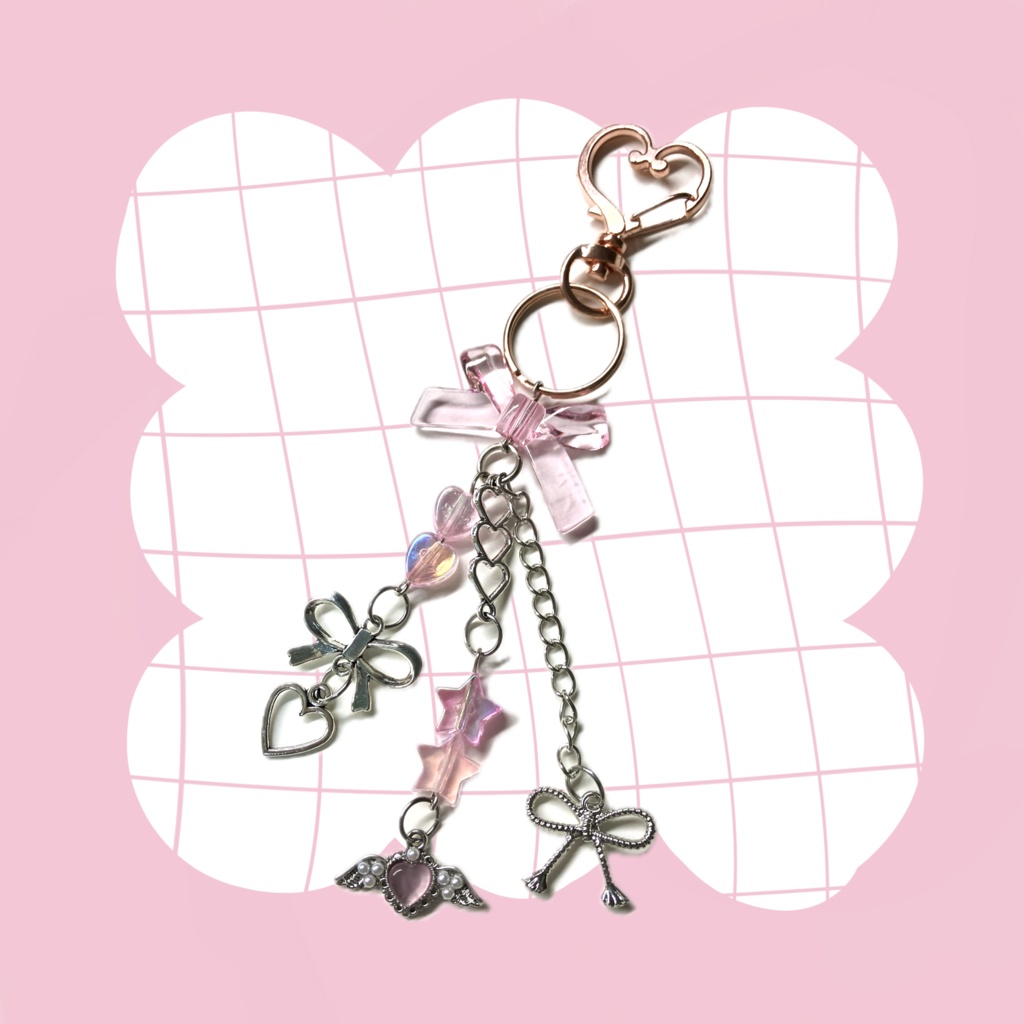 【推し活】ビーズストラップ ！ペンライトカラー / バッグチャーム　