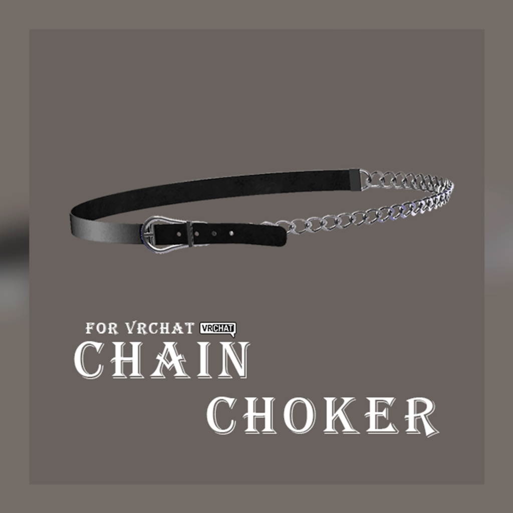 🖤細めのチョーカー🖤 【VRC対応】