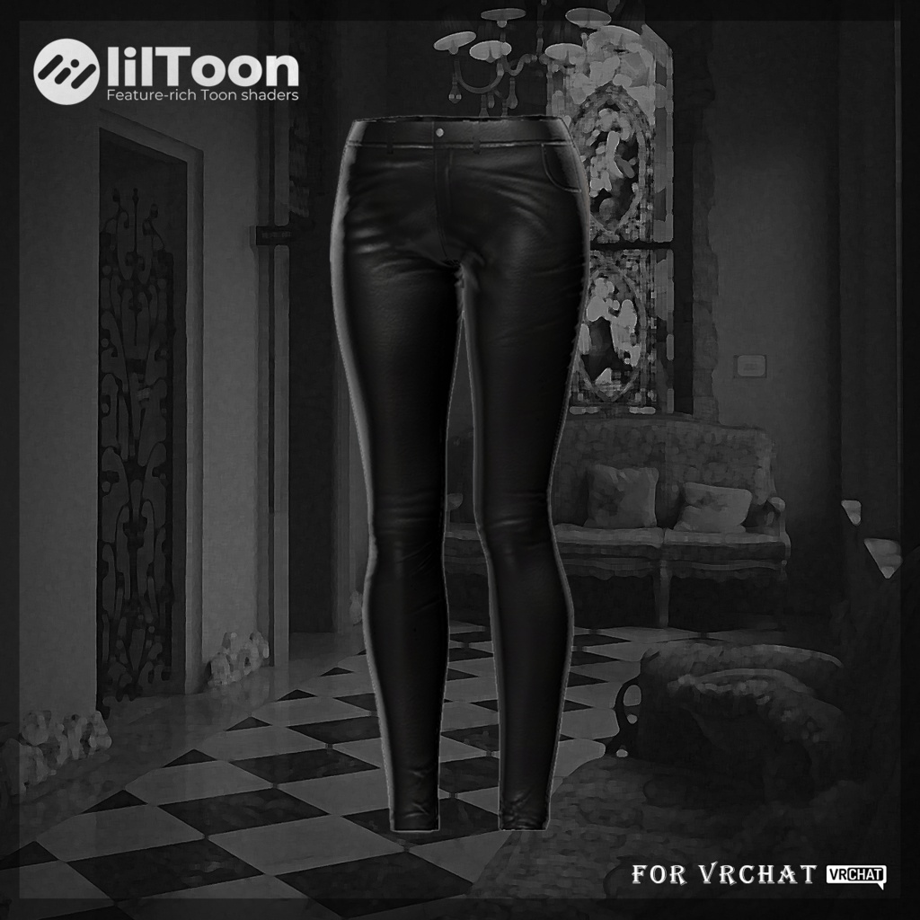 🖤Noir Square Pants🖤【9アバター対応】